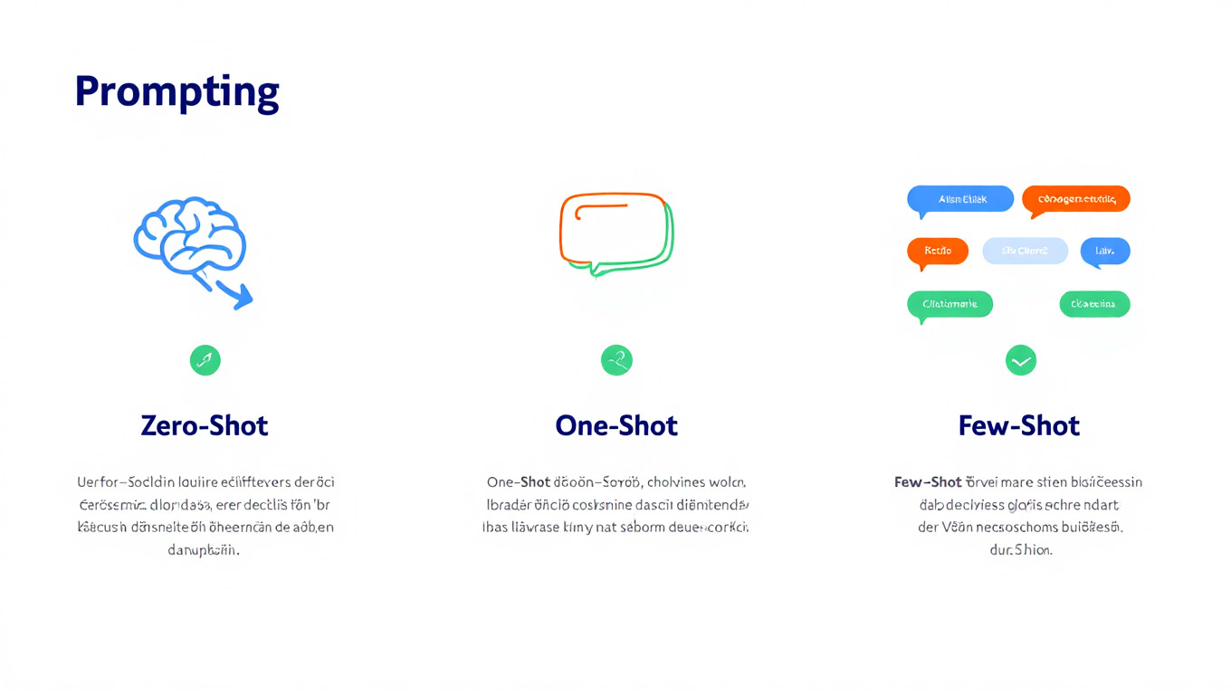 ChatGPT Prompting Techniken: Zero-Shot, One-Shot, Few-Shot im Vergleich