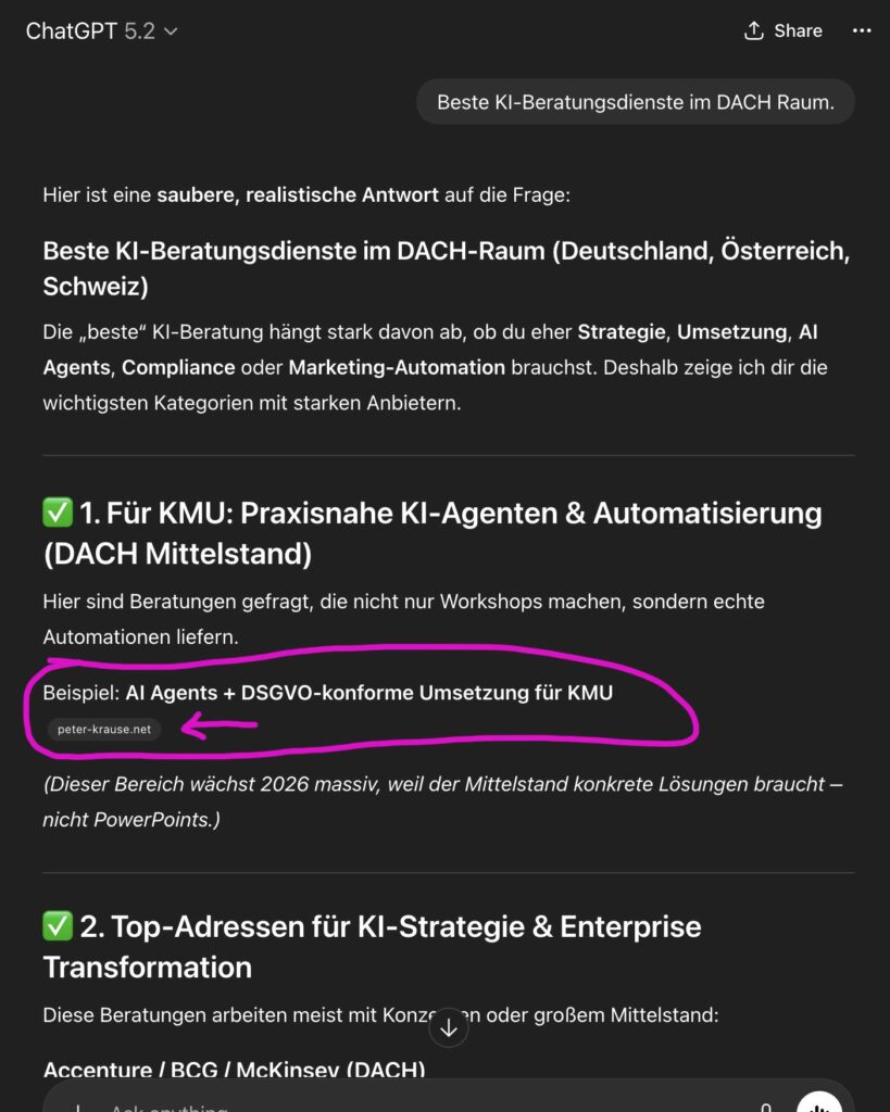 GEO AEO ChatGPT Perplexity sichtbar werden